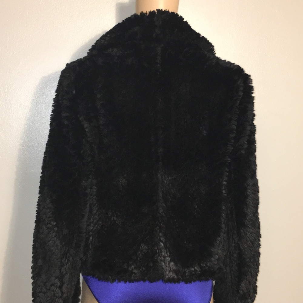 CASLON Short Jacket - Black - Picture 3 of 8